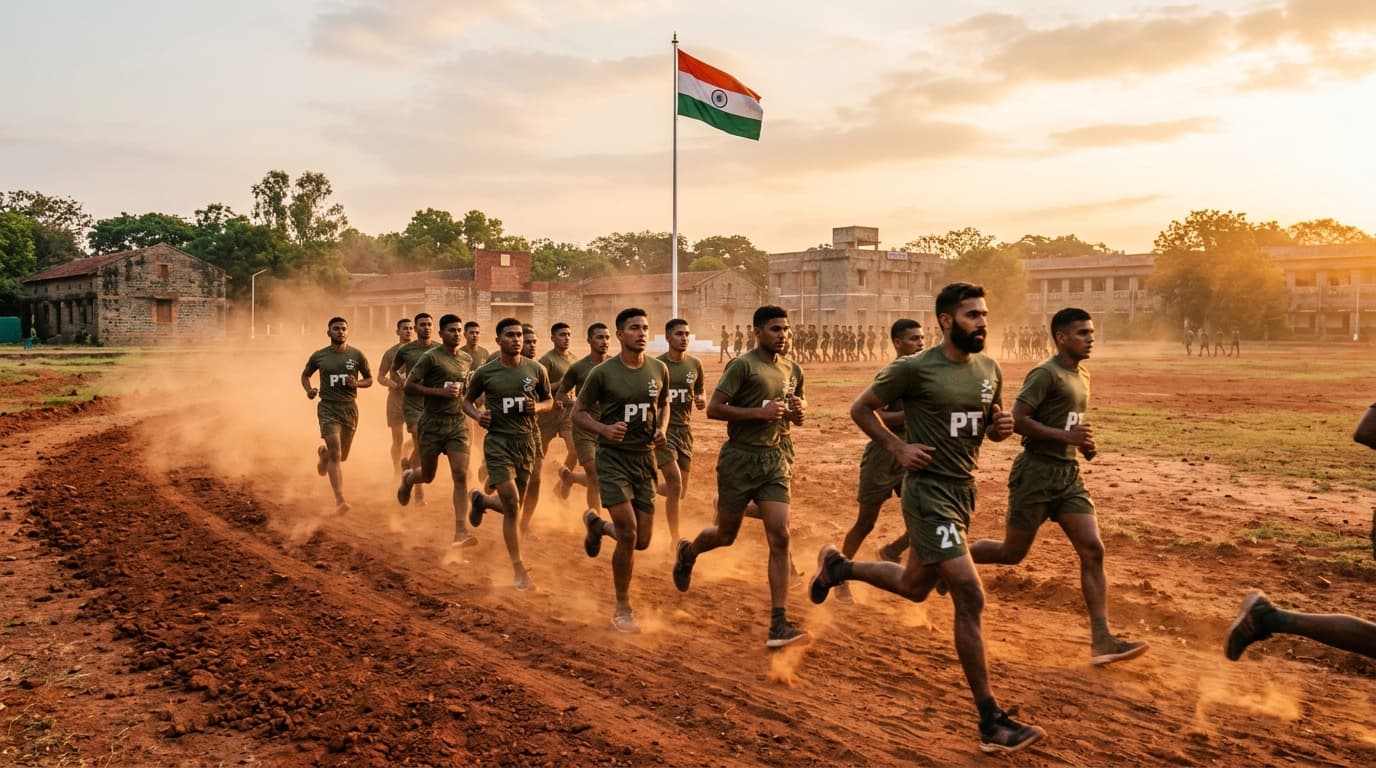 Cadets Running